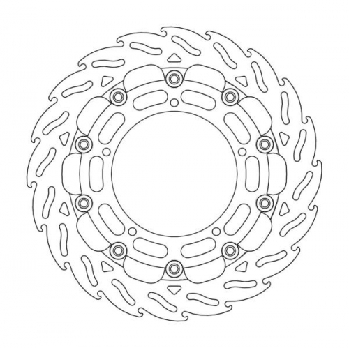 112097 DISCO FR.FIAM.RAC.ANT.DX YZF R1-R6