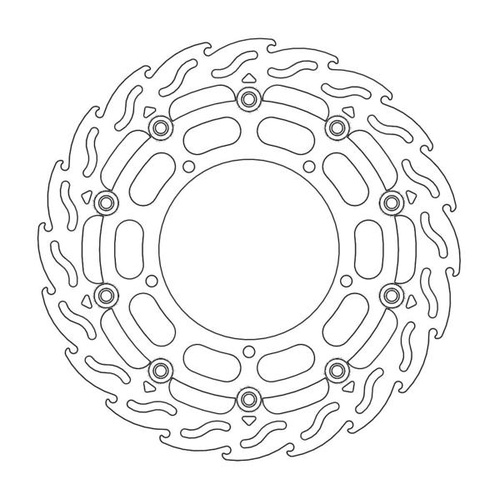Front left floating Flame series