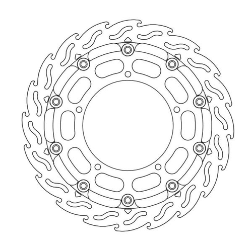 Front left Flame Racing series