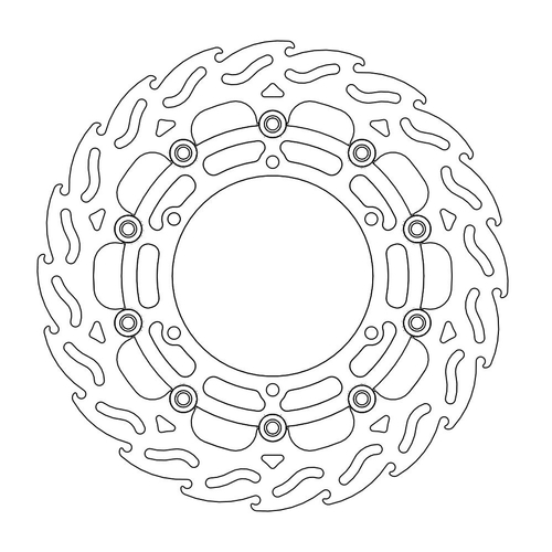 Front left floating Flame series