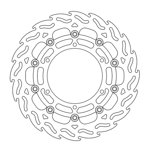 Front right floating Flame series