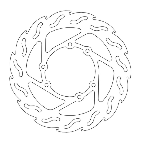 110397 DISCO FR.FIAM.ANT.SX YAMAHA - TM