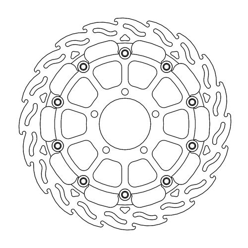 Front right Flame Racing series