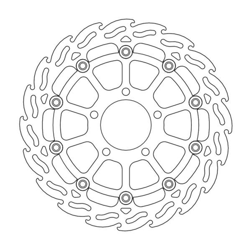 Front left floating Flame series