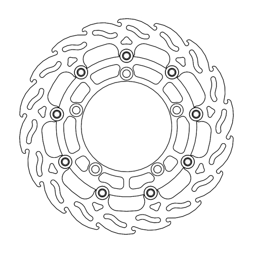 Front right floating Flame series