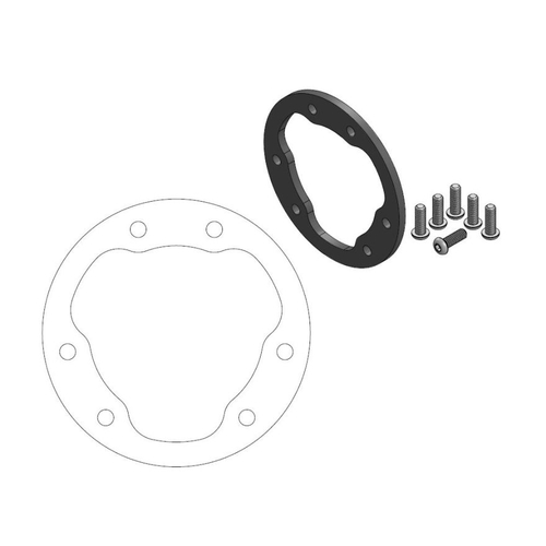 Adapter bracket for 270mm front disc BLACK