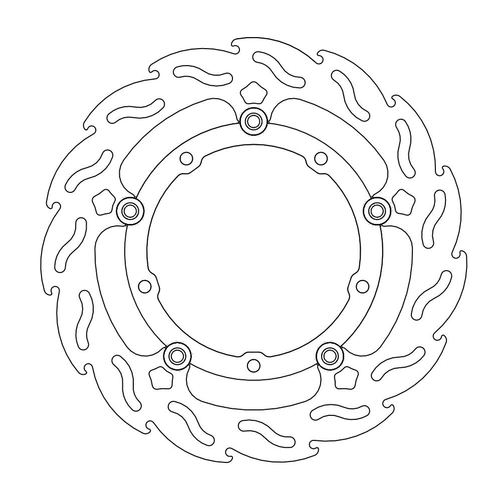 Front right floating Flame series
