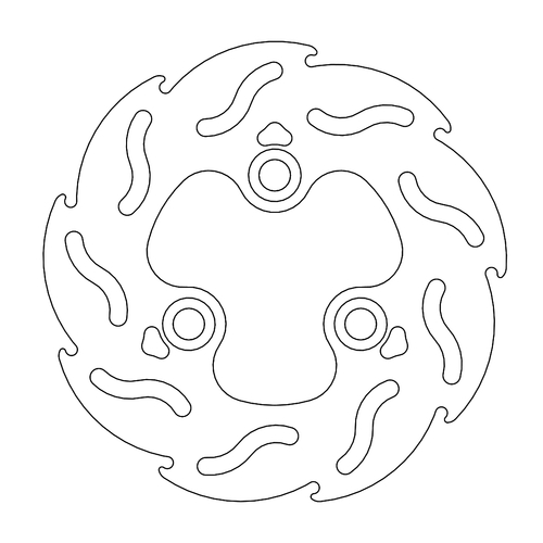 Front left fixed Flame series