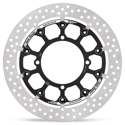 MOTO MASTER - DISCO FRENO FLAME FLOTTANTE STRADA - Front Halo T-Floater Supermoto Racing 300mm series