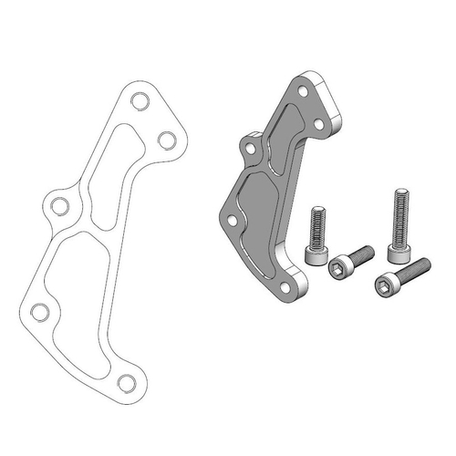 Adapter bracket SM Racing 320mm