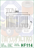 HF114 FILTRO OLIO HIFLO TRX420 09>