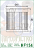 HIFLOFILTRO - FILTRO OLIO - HF154 FILTRO OLIO HUSQY 4T.97>07 TUTTI MOD