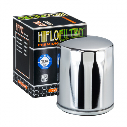 HF170C FILTRO OLIO SPORTSTER CROMATO