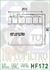 HF172C FILTRO OLIO CROMATO HARLEY <1986 OLD