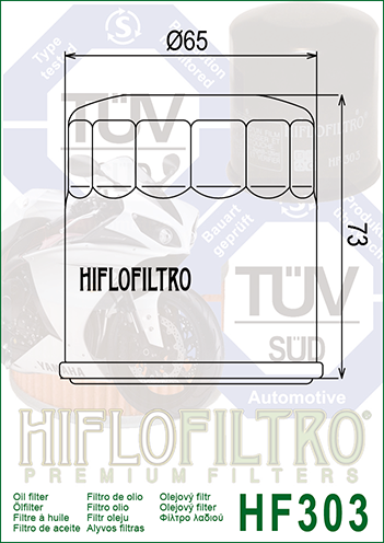 HIFLOFILTRO - FILTRO OLIO 