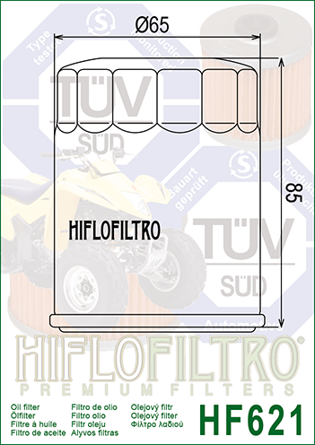 HIFLOFILTRO - FILTRO OLIO - HF621