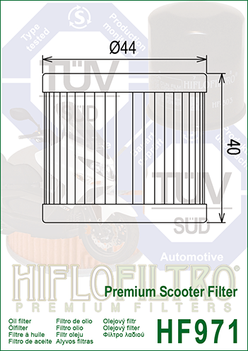 HF971 FILTRO OLIO SUZUKI BURGMAN+EPICURO