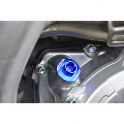 SCAR - TAPPI MOTORE ERGAL ANODIZZATO 
