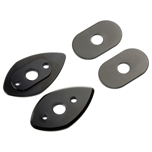 DRC Flasher Holder Plates CRF250L'17- etc. Black 2set