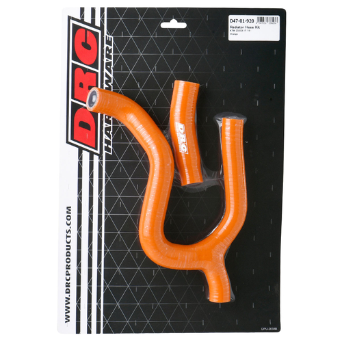 DRC Radiator Hose Kit KTM 250SXF'19- Orange