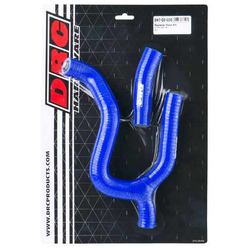 DRC Radiator Hose Kit HQV. FC250/350 '19- Blue