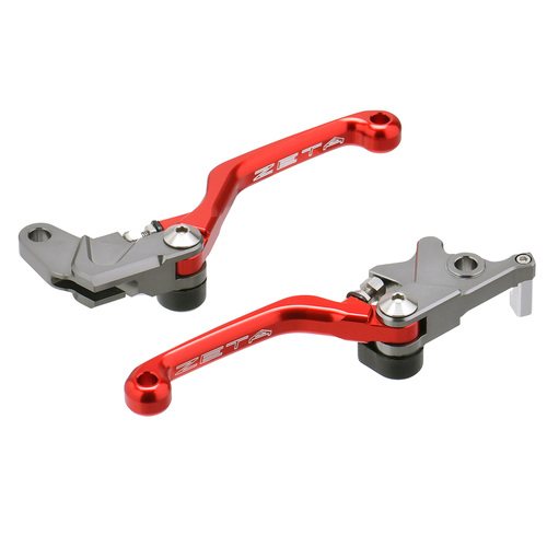 ZETA - SET LEVE FRENO/FRIZIONE COLORATE FORGIATE ANTIROTTURA - ZE44-7013