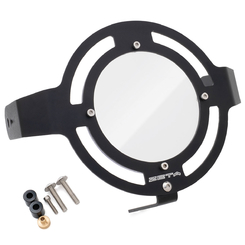 ZETA - ATTACCO PER PARADISCO CARBONIO / PLASTICA - ZE52-4200 PROTEZIONE ALU.FARO MONKEY 125