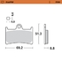 MOTO MASTER - PASTIGLIE FRENO SCOOTER SINTERIZZATE - Front pad Sinter series