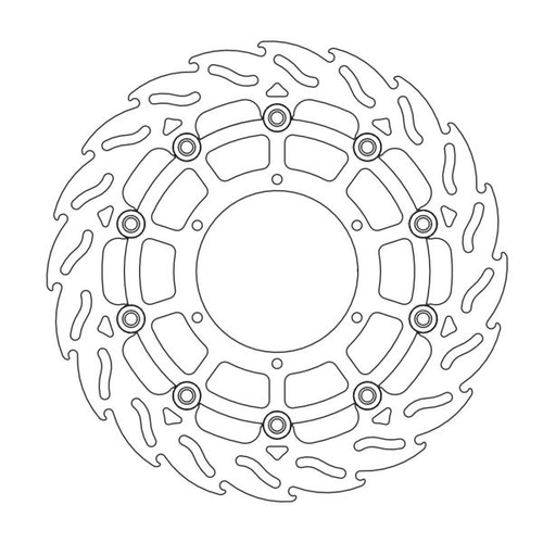 Front right floating Flame series