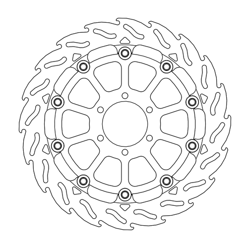 Front right Flame Racing series