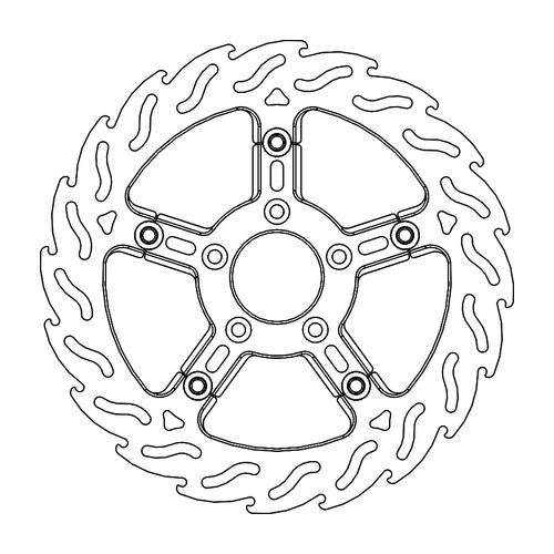 Front left floating Flame series (Custom)
