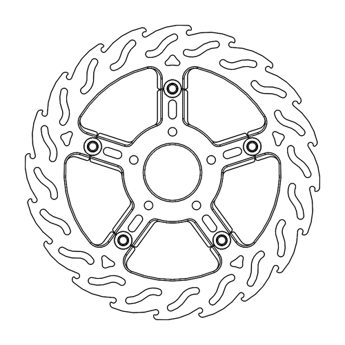 Front left floating Flame series (Custom)