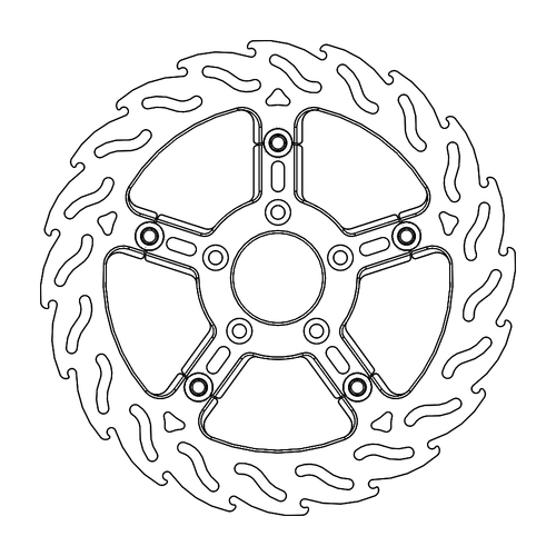 Front right floating Flame series (Custom)