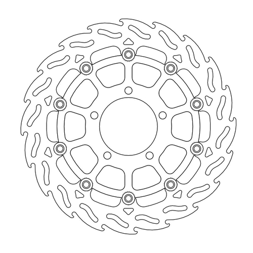 Front right floating Flame series