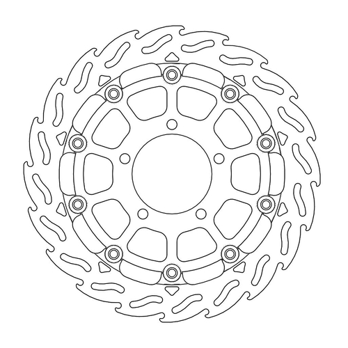 Front left Flame Racing series