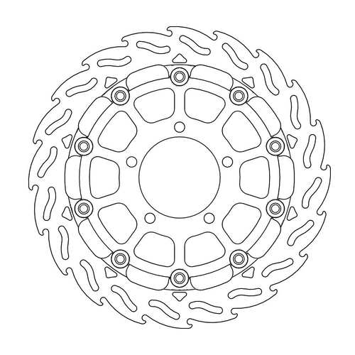 Front right Flame Racing series