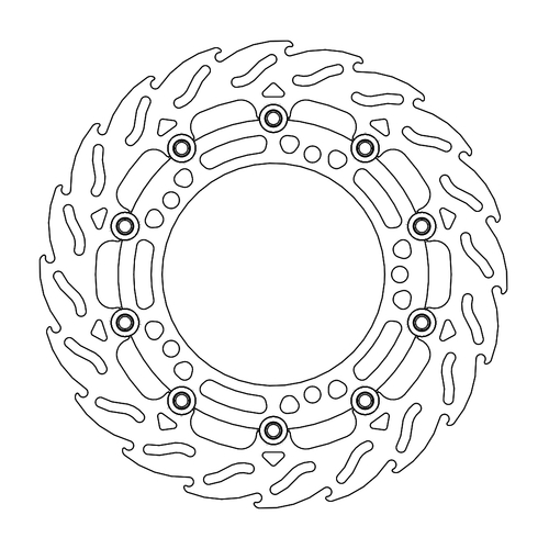 Front left floating Flame series