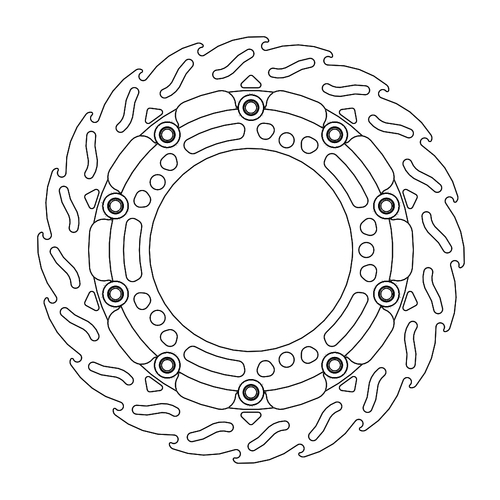 Front left Flame Racing series