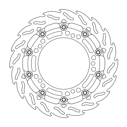 Front right Flame Racing series