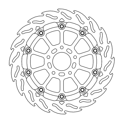 Front right Flame Racing series