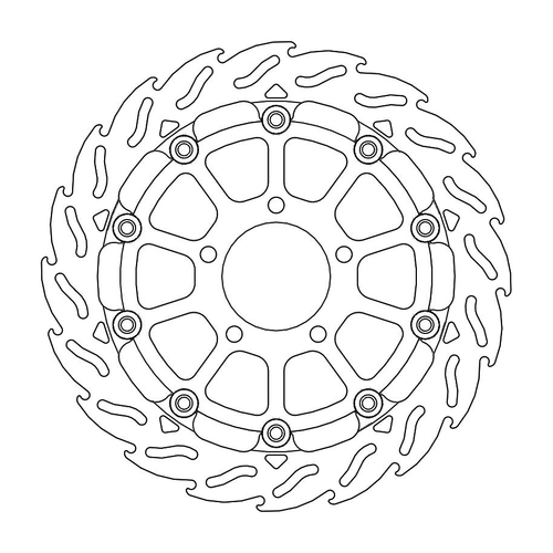 Front left Flame Racing series