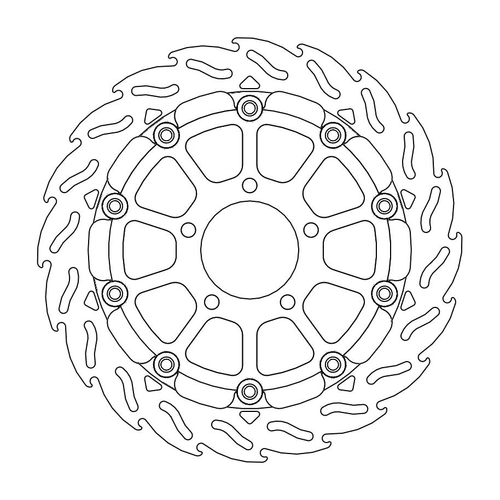 Front right Flame Racing series