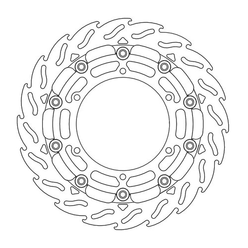 Front left Flame Racing series