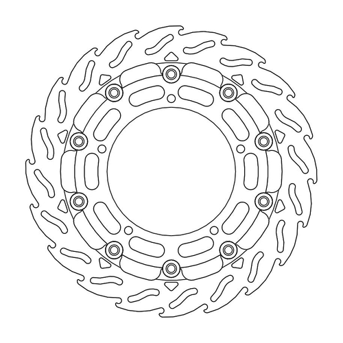 Front left Flame Racing series