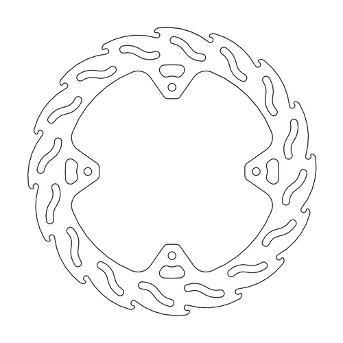 Rear 4.4mm Flame series