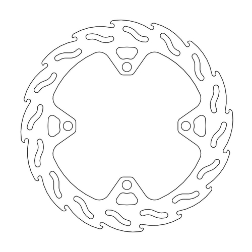 110599 DISCO FR.FIAM.POST. KAW da 4,4mm