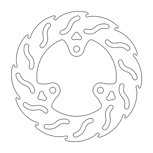 Front left fixed Flame series | Rear Flame series