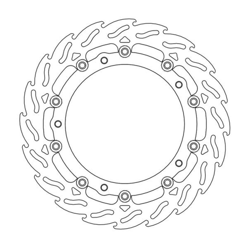 Front left floating Flame series