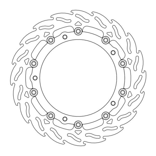 Front right floating Flame series