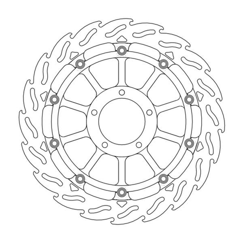 Front left Flame Racing series